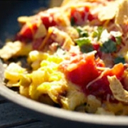 Fast Mexican Egg & Potato Breakfast Skillet