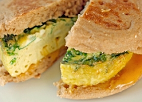 On-The-Go Veggie McMuffin