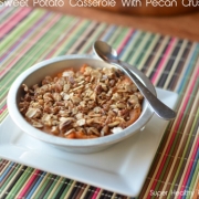 Sweet Potato Casserole With Pecan Crust