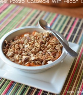 Sweet Potato Casserole With Pecan Crust