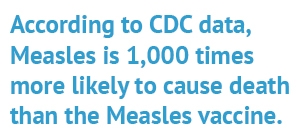 measles more deadly than vaccine