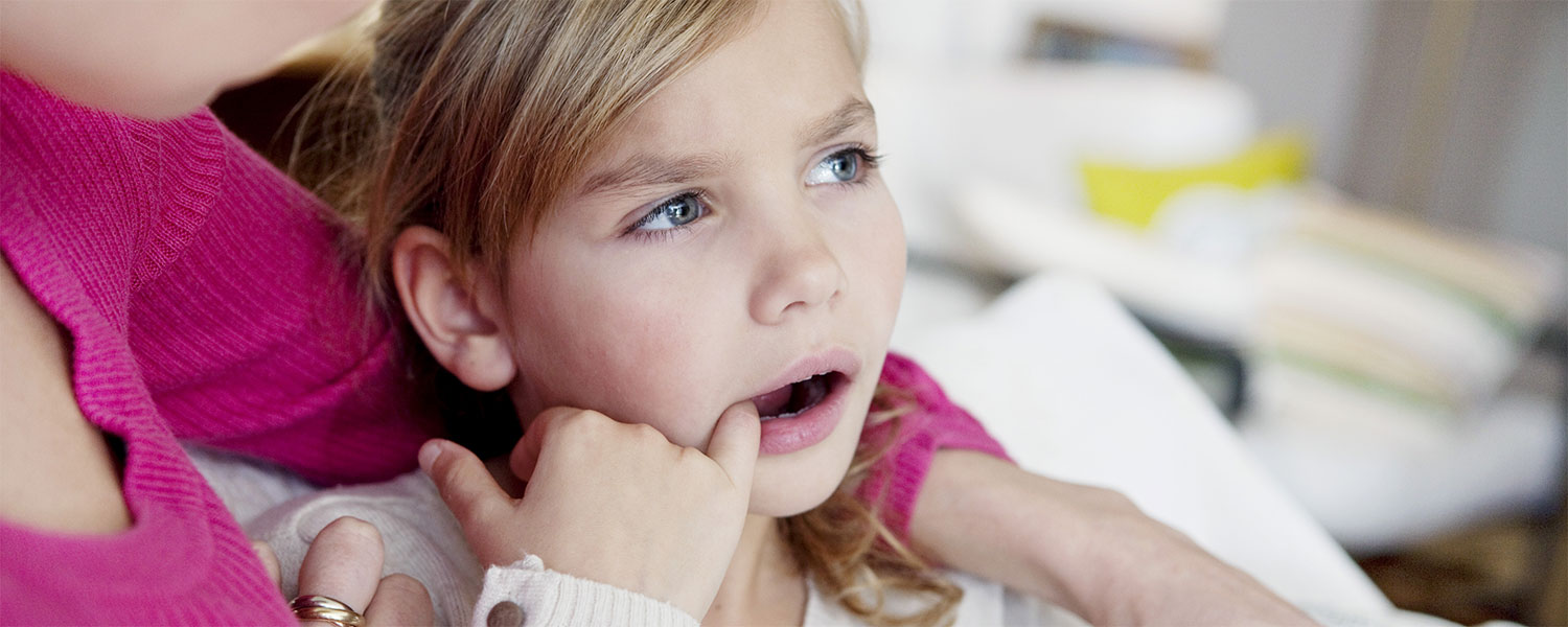 What should I do if my child has a dental injury?