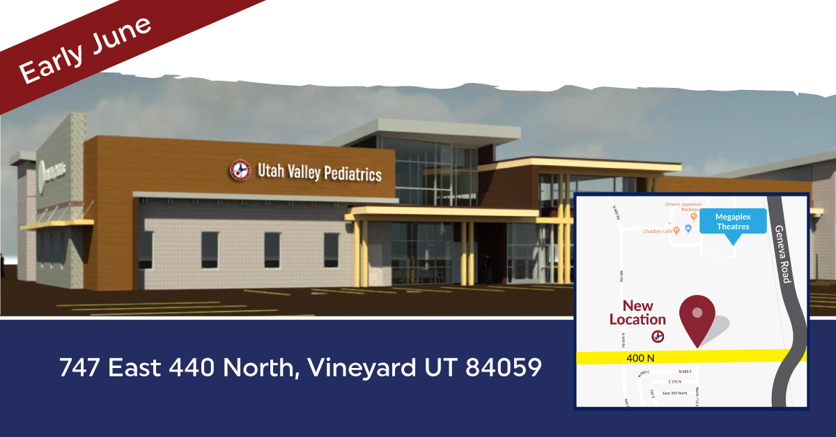 We're Opening a New Office in Vineyard Utah Valley Pediatrics