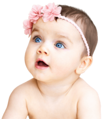 smiling baby girl