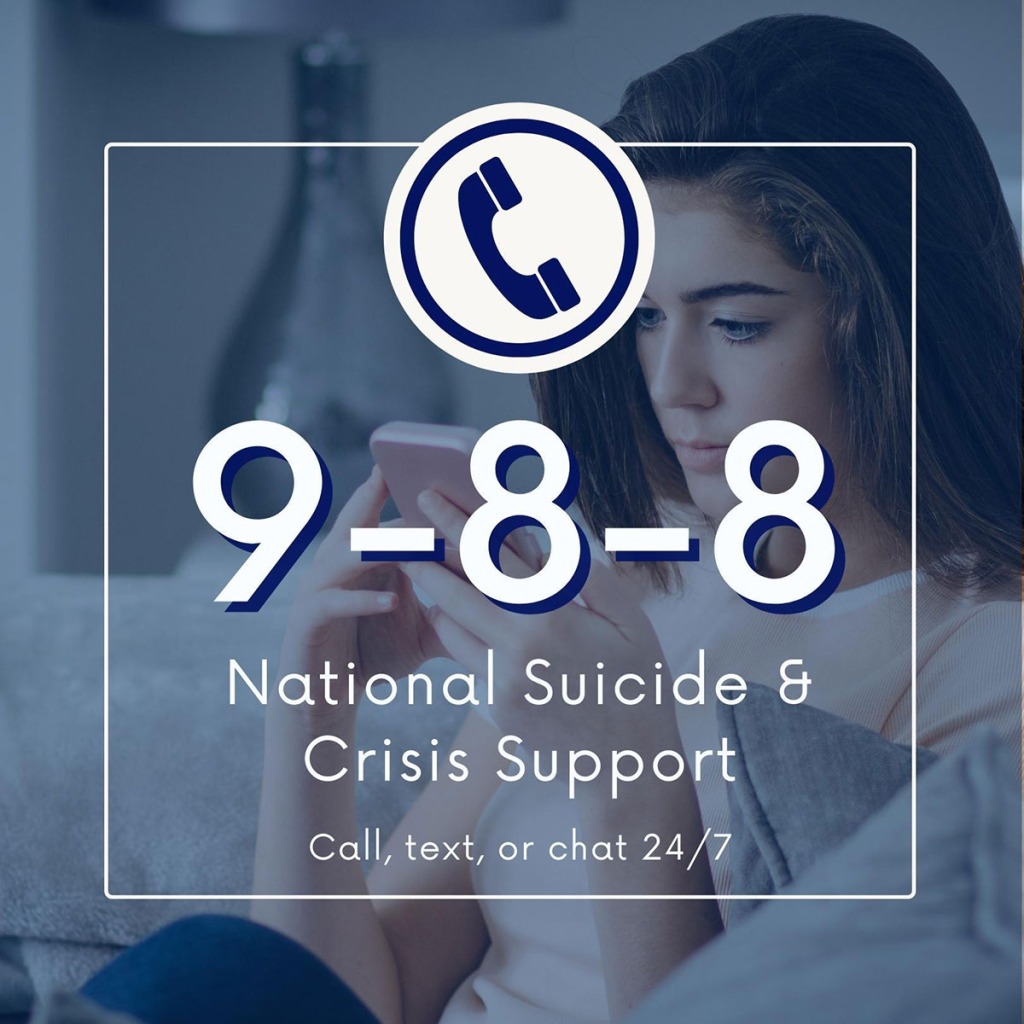 National suicide and crisis support hotline