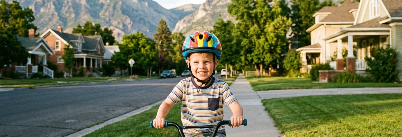 Best Bike Helmets and Safety Gear for Kids: A Utah Parent’s Guide